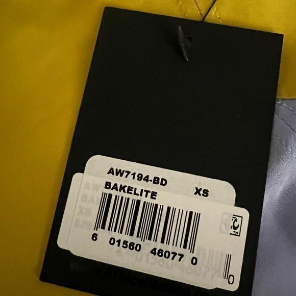 ATM Bakelite Chevron Dress XS BNWT Non Smoking Lined Adjustable Straps - Picture 10 of 14